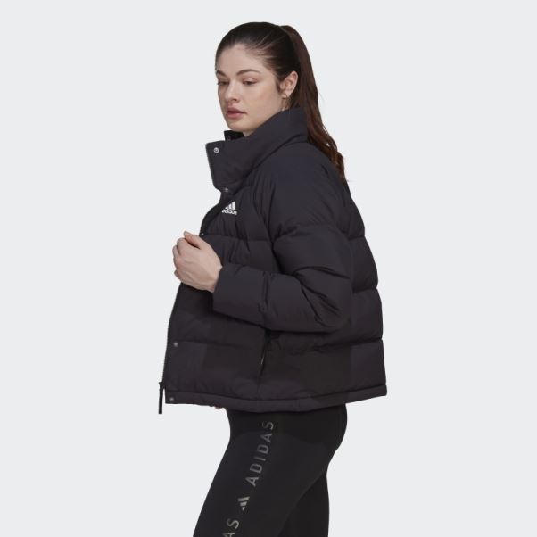 Doudoune Décontractée Adidas Helionic Noire