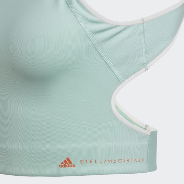 Adidas Vert Congelé Par Stella Mccartney Truepace Running Crop Top Hot