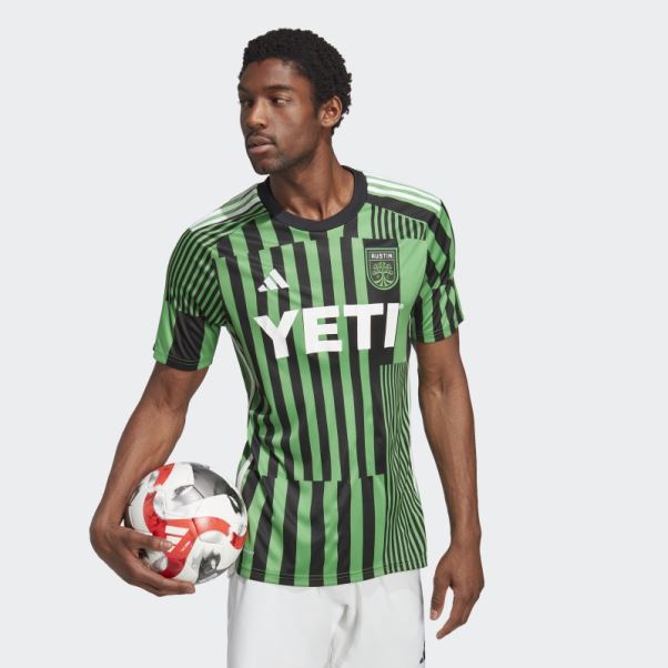 Maillot Domicile Adidas Austin Fc 23/24 Blanc Chaud