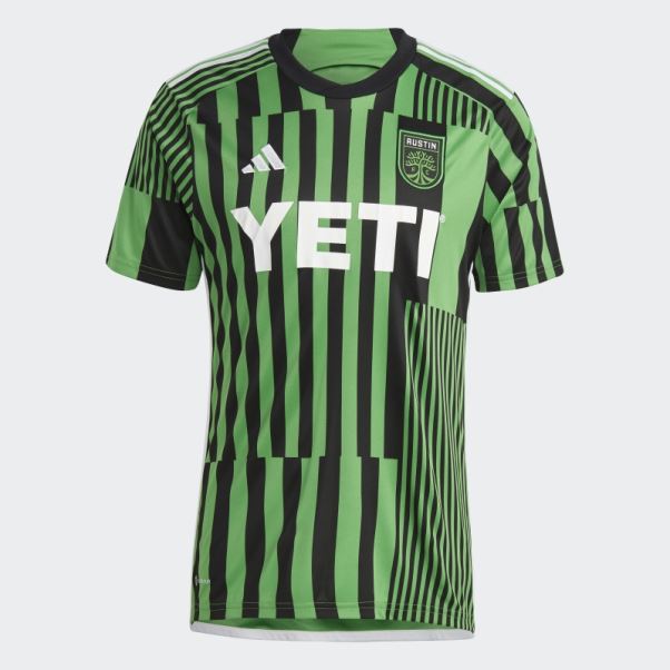 Maillot Domicile Adidas Austin Fc 23/24 Blanc Chaud