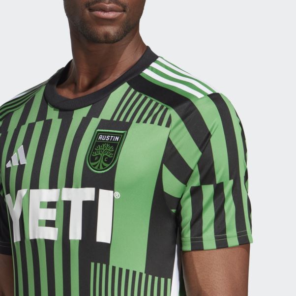 Maillot Domicile Adidas Austin Fc 23/24 Blanc Chaud