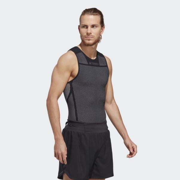 Débardeur Sans Manches Terrex Drynamo Noir Adidas