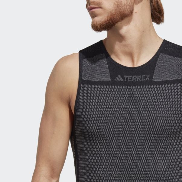 Débardeur Sans Manches Terrex Drynamo Noir Adidas