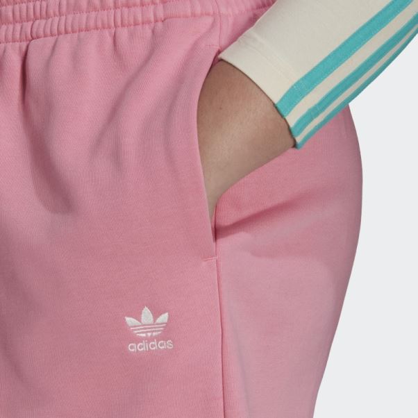Short Adidas Adicolor Essentials Rose (grande Taille)