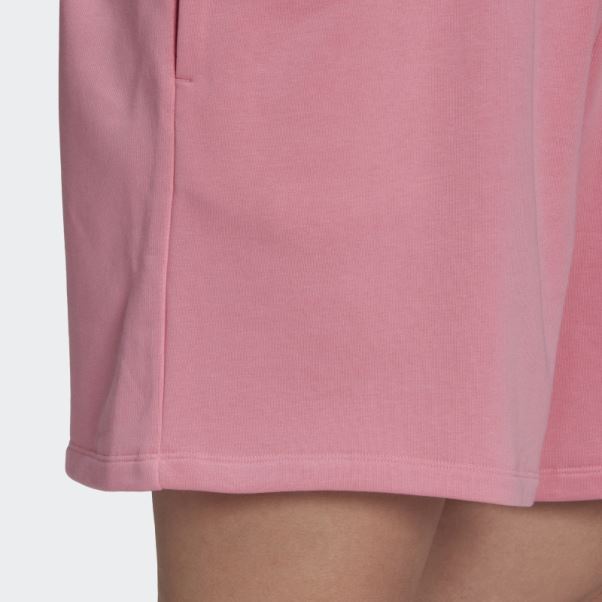 Short Adidas Adicolor Essentials Rose (grande Taille)