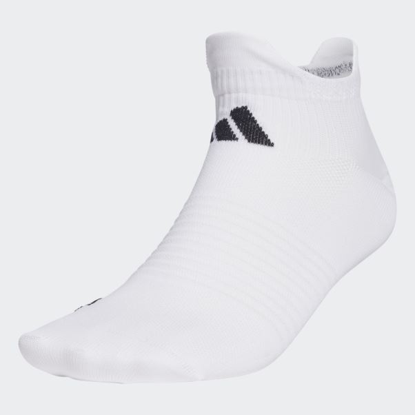 Chaussettes Basses Adidas Design 4 Sport Performance Blanches 1 Paire