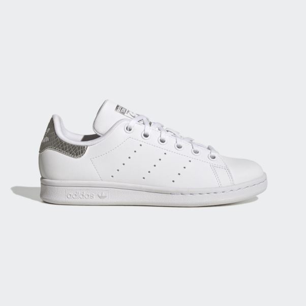 Chaussures Adidas Stan Smith Argentées élégantes