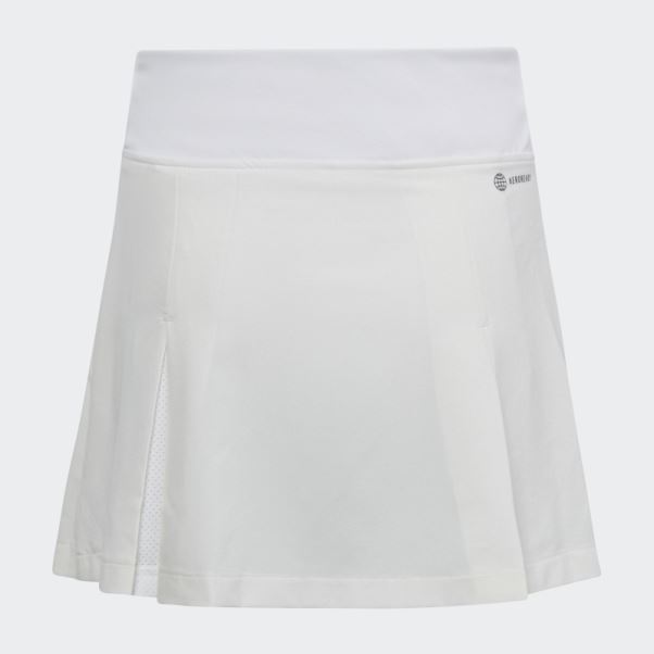 Adidas Jupe Plissée Club Tennis Blanche