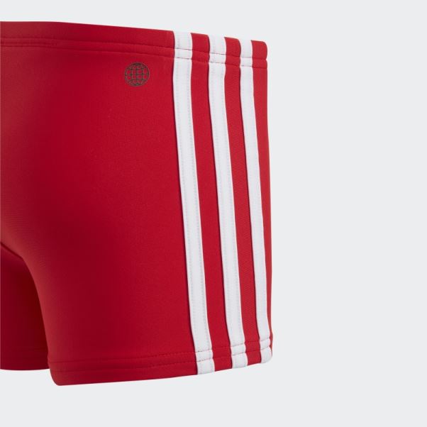 écarlate Chaud Adidas X Disney Mickey Mouse Boxer De Bain à Imprimé Surf
