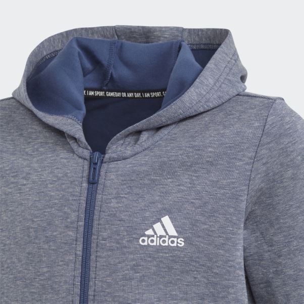 Sweat à Capuche Tech Indigo Mel Must Have Adidas