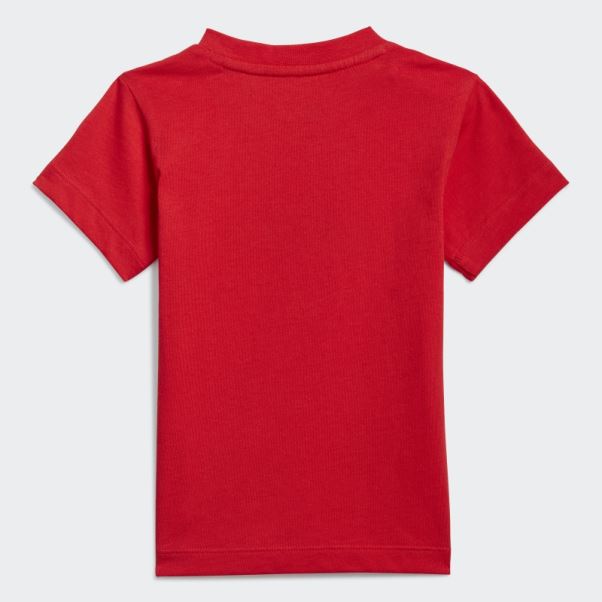 T-shirt Graphique Adidas Sprt Collection Rouge Chaud
