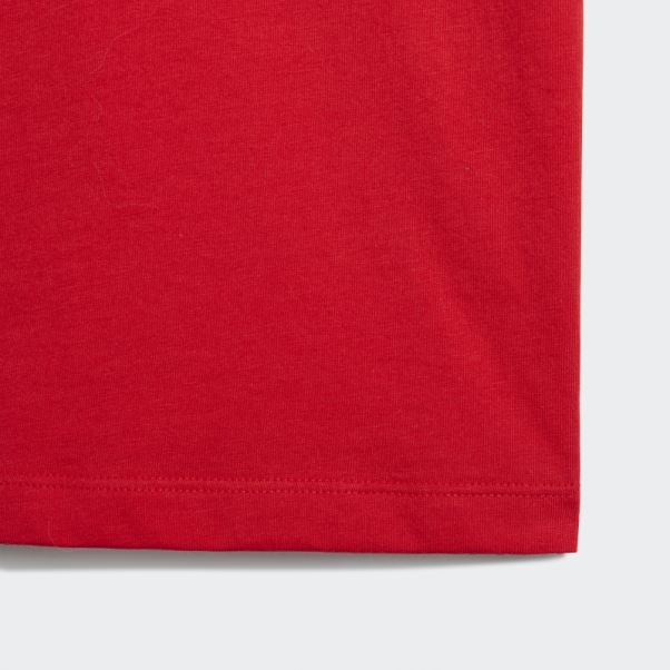 T-shirt Graphique Adidas Sprt Collection Rouge Chaud