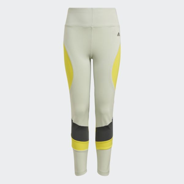 Collant Adidas Aeroready Hiit 7/8 Vert