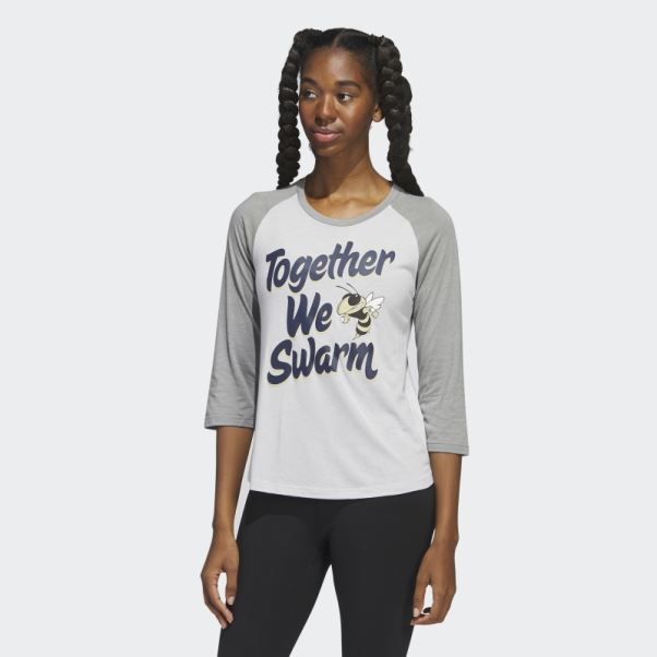 Ncaa-gat-716-2 T-shirt De Baseball à Manches 3/4 Adidas