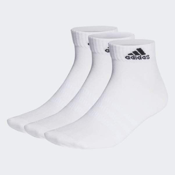 Socquettes Blanches Fines Et Légères 3 Paires Adidas