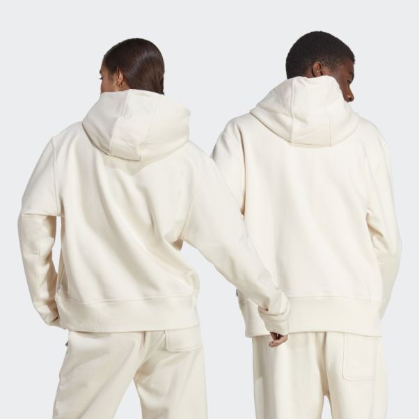 Sweat à Capuche Lounge En Molleton épais Non Teint Adidas
