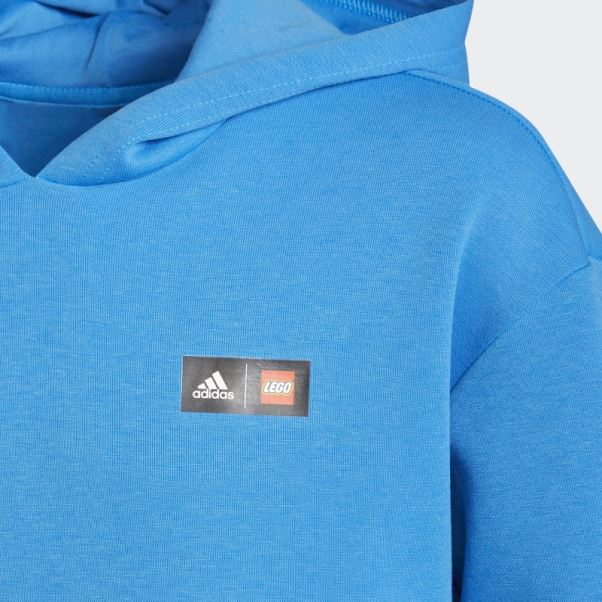 Sweat à Capuche Adidas X Classic Lego Vert