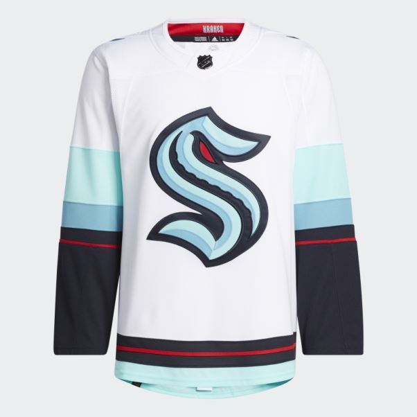 Maillot Kraken Away Authentique Blanc Adidas