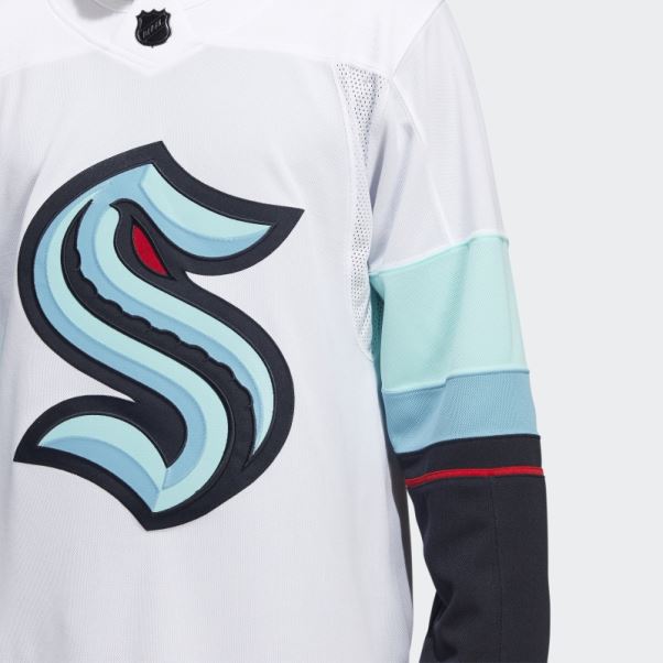 Maillot Kraken Away Authentique Blanc Adidas