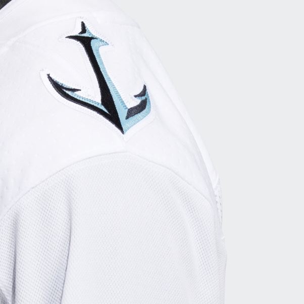 Maillot Kraken Away Authentique Blanc Adidas