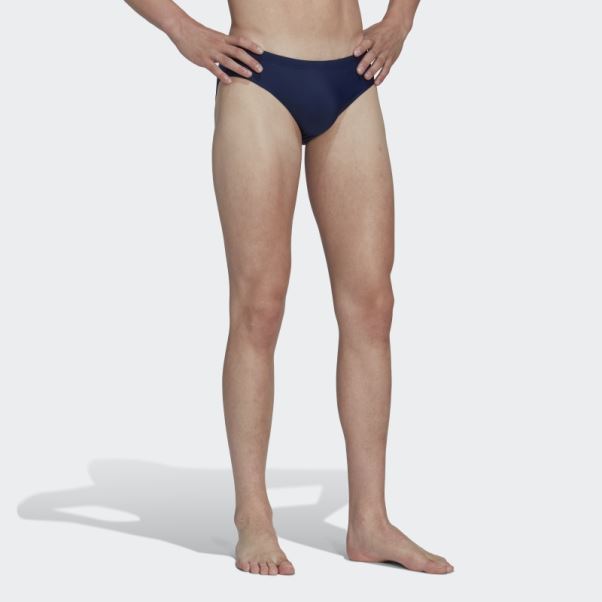 Maillot De Bain Color Block Bleu Marine Adidas
