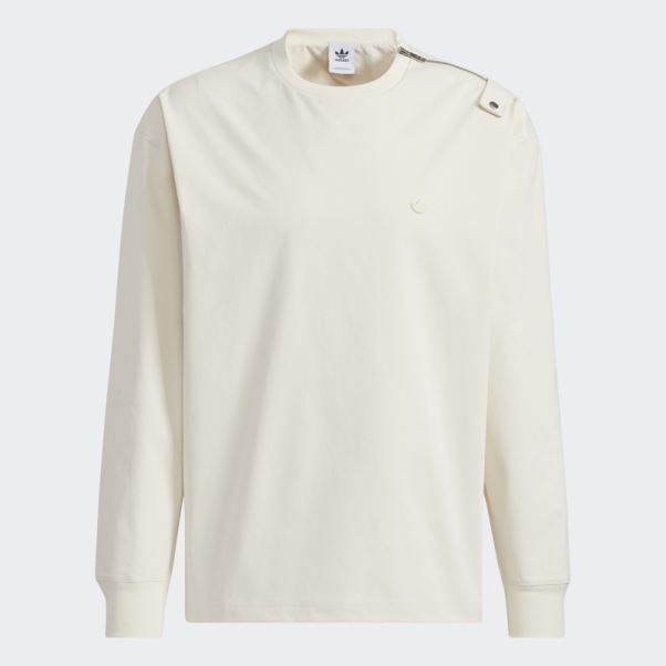 Adidas Top Zip Blanc