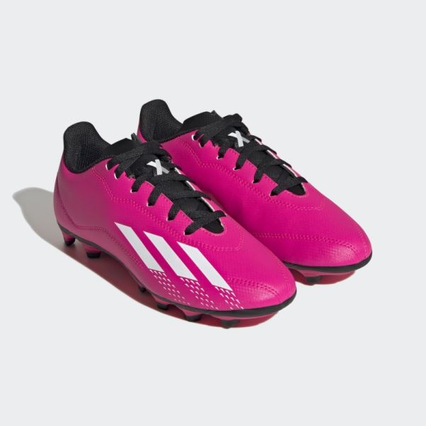 Chaussures De Football Pour Terrain Souple Adidas X Speedportal.4 Roses