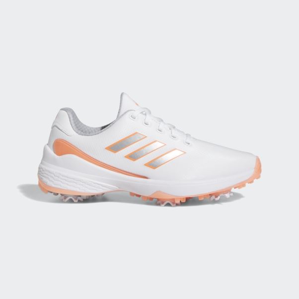 Adidas Zg23 Chaussures De Golf Argent