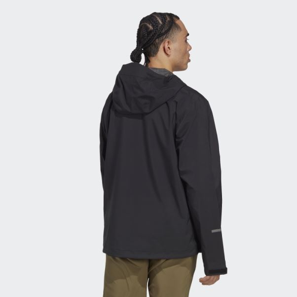 Veste De Pluie 2,5 Couches Adidas Terrex Multi Rain.rdy Noir
