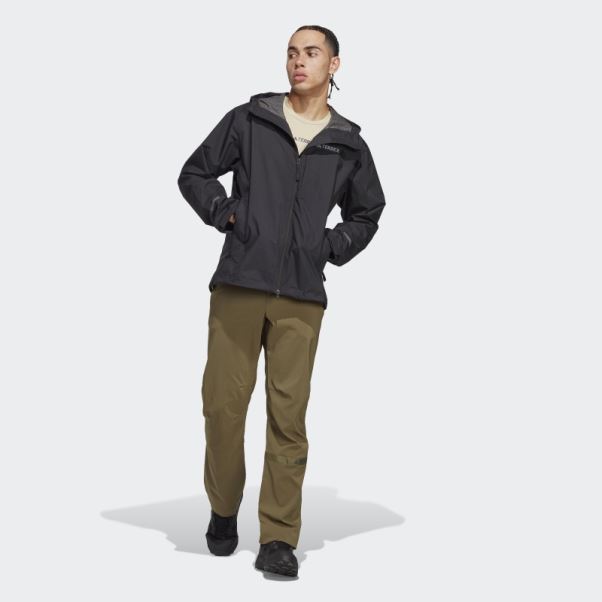Veste De Pluie 2,5 Couches Adidas Terrex Multi Rain.rdy Noir