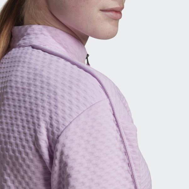 Polaire Adidas Terrex Randonnée 1/2 Zip Lilas