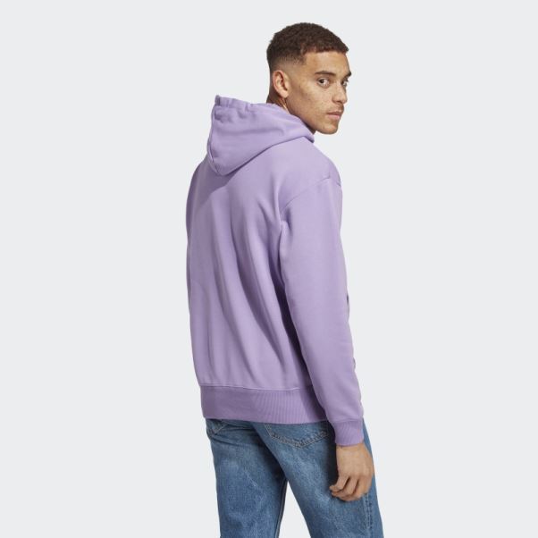 Sweat à Capuche Adidas All Szn French Terry Violet