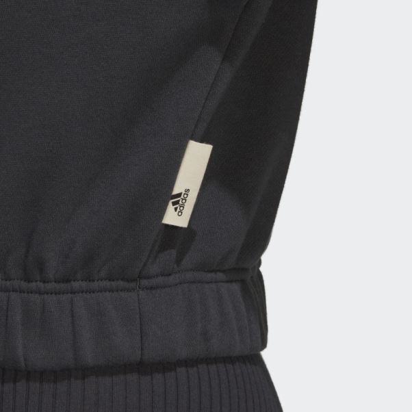 Sweat-shirt Ample Adidas Carbon Studio Lounge