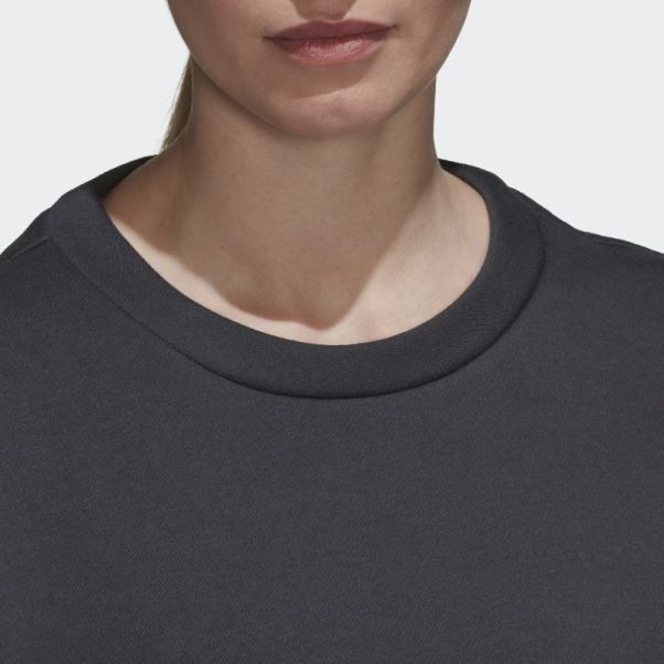 Sweat-shirt Ample Adidas Carbon Studio Lounge