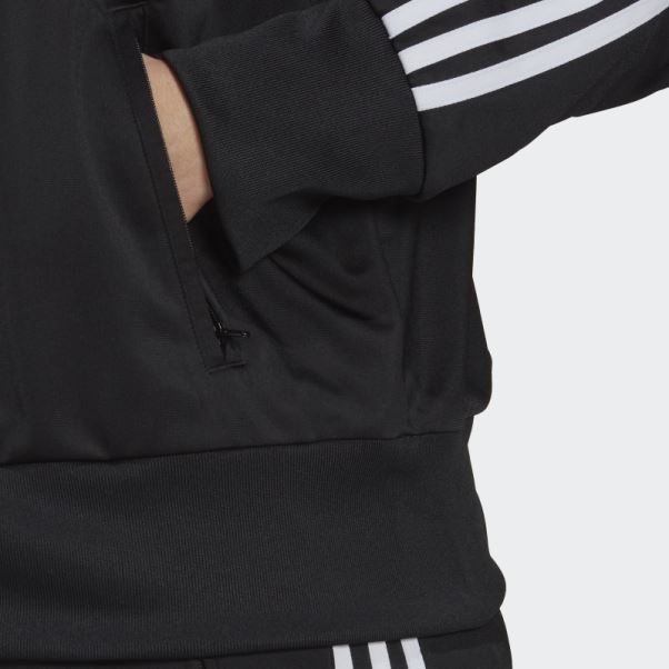 Veste De Survêtement Adicolor Classics Firebird Primeblue Noir (grande Taille) Adidas