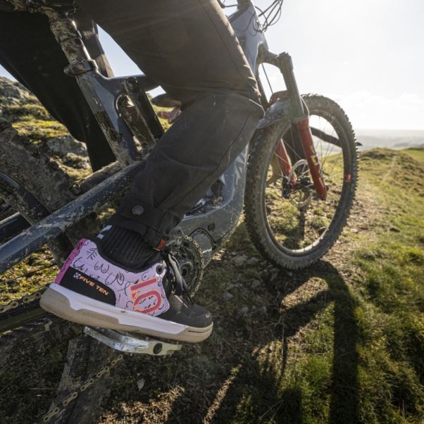 Chaussures De Vélo De Montagne Adidas Five Ten Freerider Pro Toile Bca Noir