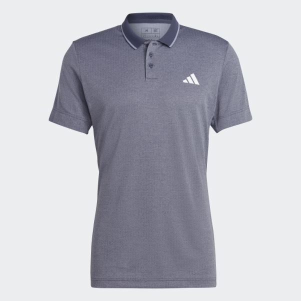 Polo Adidas Tennis Freelift Bleu Marine