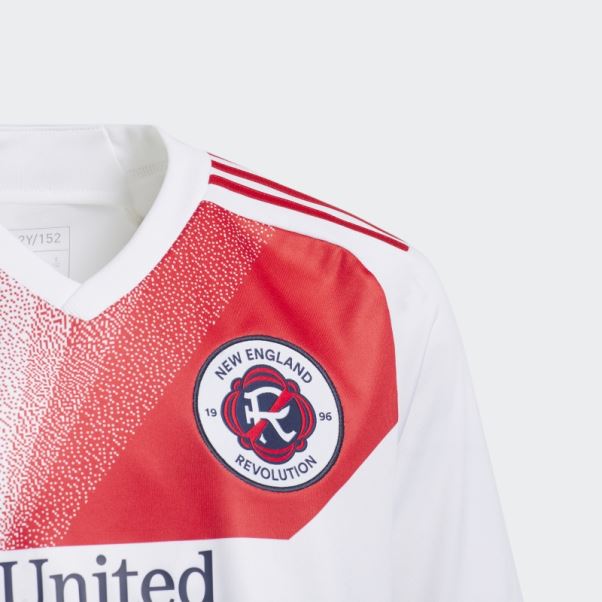 Maillot Adidas New England Revolution 23/24 Away Rouge