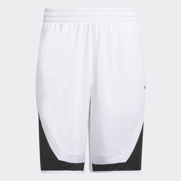 Short Adidas Pro Block Blanc Chaud