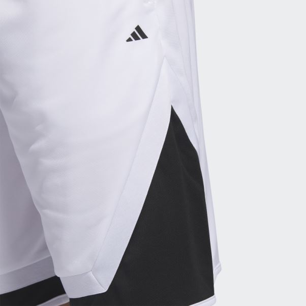 Short Adidas Pro Block Blanc Chaud