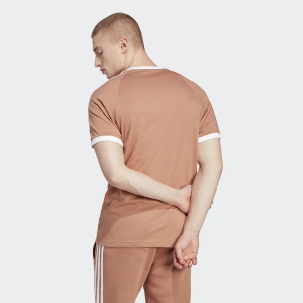 T-shirt Adidas Terre Battue Adicolor Classics 3 Bandes