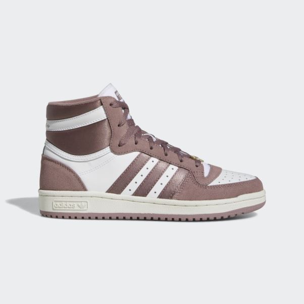 Chaussures Adidas Top Ten Rb Blanc