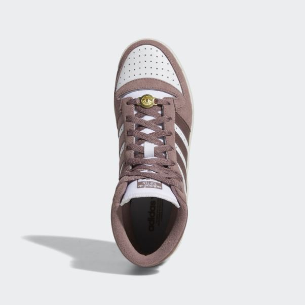 Chaussures Adidas Top Ten Rb Blanc