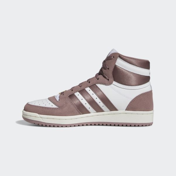 Chaussures Adidas Top Ten Rb Blanc