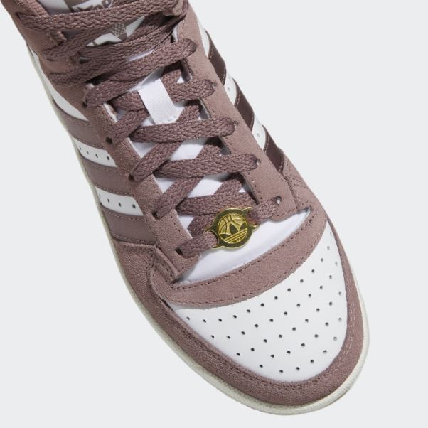 Chaussures Adidas Top Ten Rb Blanc