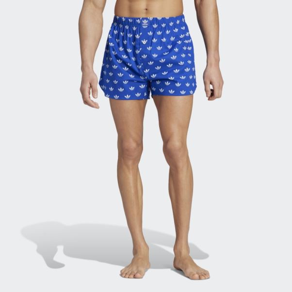 Boxer Iconique En Coton Comfort Core Multicolore (2 Paires) Adidas