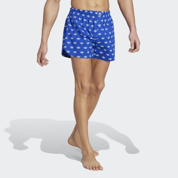Boxer Iconique En Coton Comfort Core Multicolore (2 Paires) Adidas
