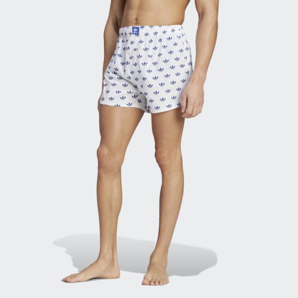Boxer Iconique En Coton Comfort Core Multicolore (2 Paires) Adidas