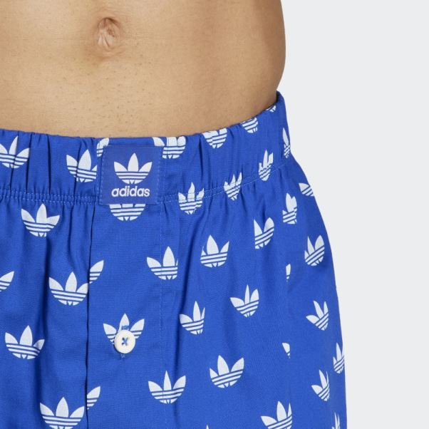 Boxer Iconique En Coton Comfort Core Multicolore (2 Paires) Adidas