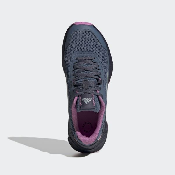 Chaussures De Course Sur Sentier Adidas Tracefinder Lilas